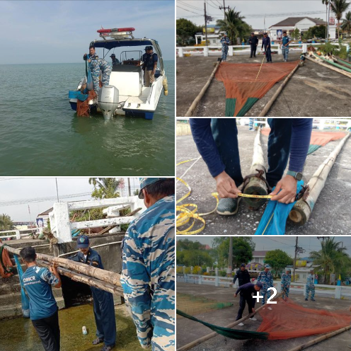 กรมทะเล บูรณาการร่วมกับศูนย์ป้องกันและปราบปรามประมงทะเลปัตตานี ปฏิบัติงานคุ้มครองป้องกันการบุกรุกทำลายทรัพยากรทางทะเลและชายฝั่ง ในพื้นที่ทางทะเล