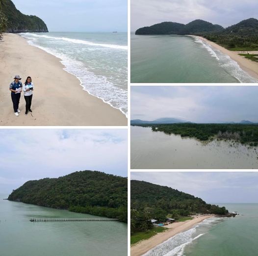กรมทะเลชายฝั่ง สำรวจและเก็บข้อมูลและติดตามสถานภาพชายฝั่ง จ.นครศรีธรรมราช