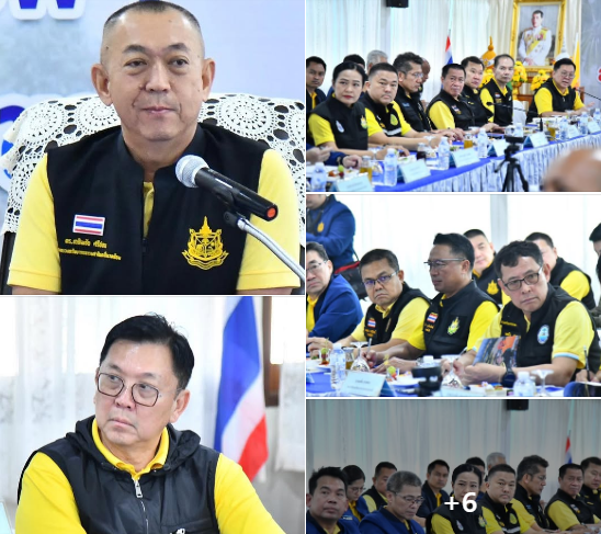 รองอธิบดี ทช. เข้าร่วมประชุมติดตามสถานการณ์อุทกภัยในพื้นที่ภาคใต้