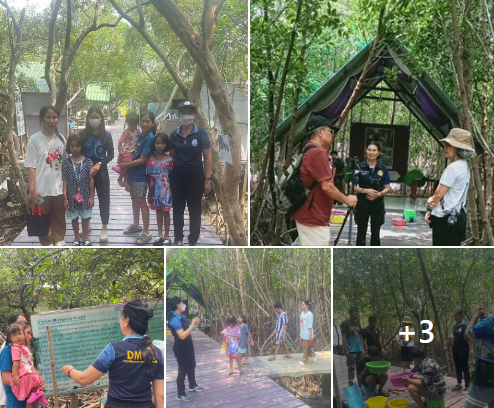 กรมทะเล ดูแลพื้นที่ พร้อมประชาสัมพันธ์ ให้กับนักท่องเที่ยวในการเข้ามาปล่อยพันธุ์ปู