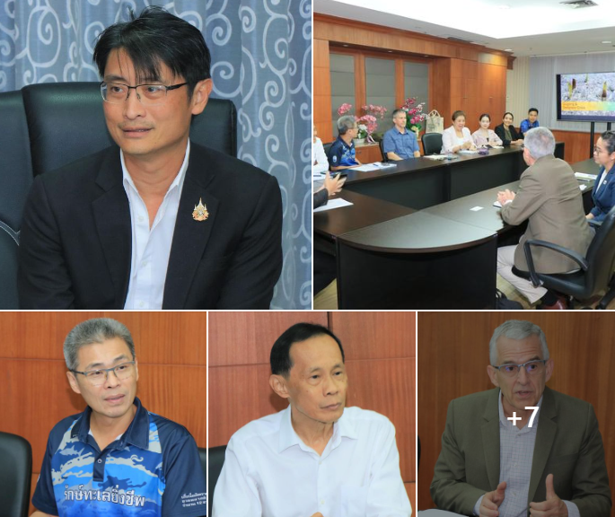 กรมทะเล ร่วมกับ WWF Thailand หารือถึงวิกฤตหญ้าทะเลเสื่อมโทรม และพะยูนอพยพย้ายถิ่นฐาน