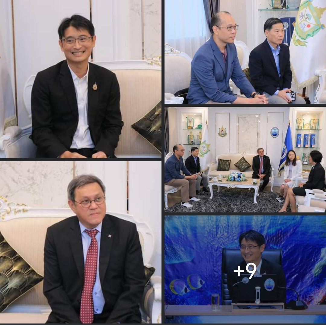 กรมทะเล รับมอบเงินสนับสนุนโครงการความร่วมมือการอนุรักษ์และฟื้นฟูทรัพยากรธรรมชาติและสิ่งแวดล้อม เพื่อแก้ปัญหาการใกล้สูญพันธุ์ของโลมาอิรวดี