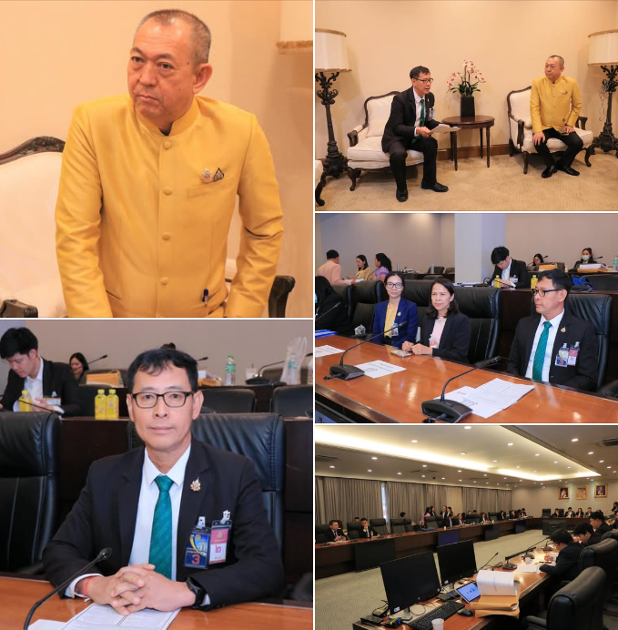 กรม ทช. ร่วมชี้แจงและสนับสนุนข้อมูลต่อ รมว.ทส. ในการประชุมคณะรัฐมนตรี ครั้งที่ 14/2567
