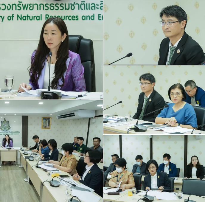 อธิบดี ทช. นำผู้บริหารในสังกัด ร่วมประชุม คกก.พิจารณาการขอรับจัดสรรงบประมาณรายจ่ายงบกลางรายการเงินสำรองจ่ายเพื่อกรณีฉุกเฉินหรือจำเป็น ของ ทส. ครั้งที่ 10/2567
