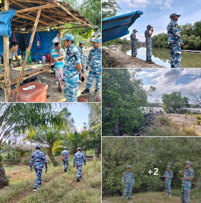 กรม ทช. ลาดตระเวนเชิงคุณภาพเพื่อป้องกันรักษาป่า บริเวณท้องที่ จ.สตูล