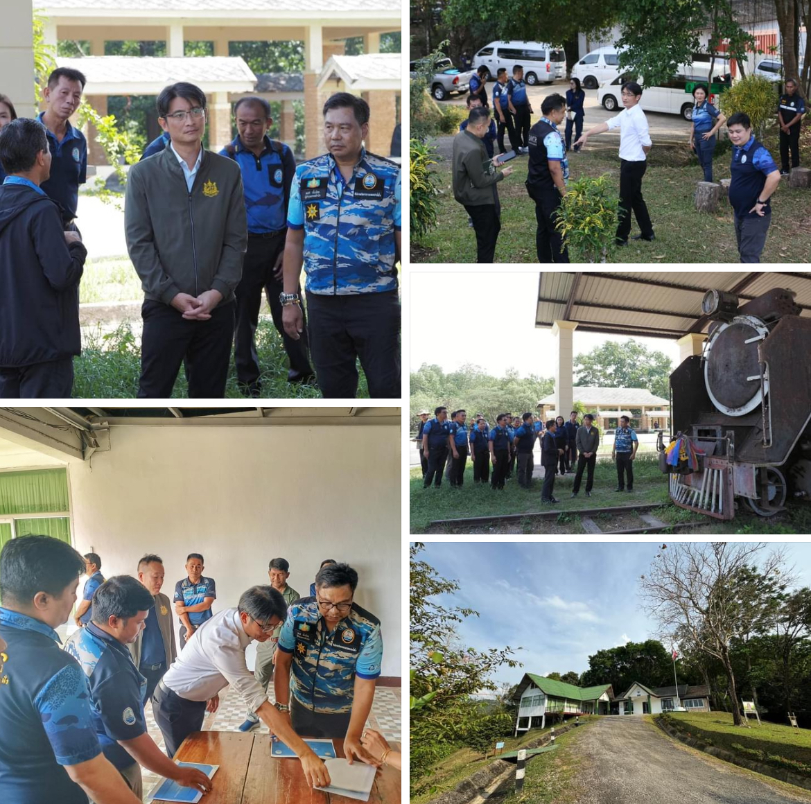 อธิบดี ทช. นำทีมตรวจติดตามการดำเนินงานหน่วยงานในพื้นที่จังหวัดระนอง