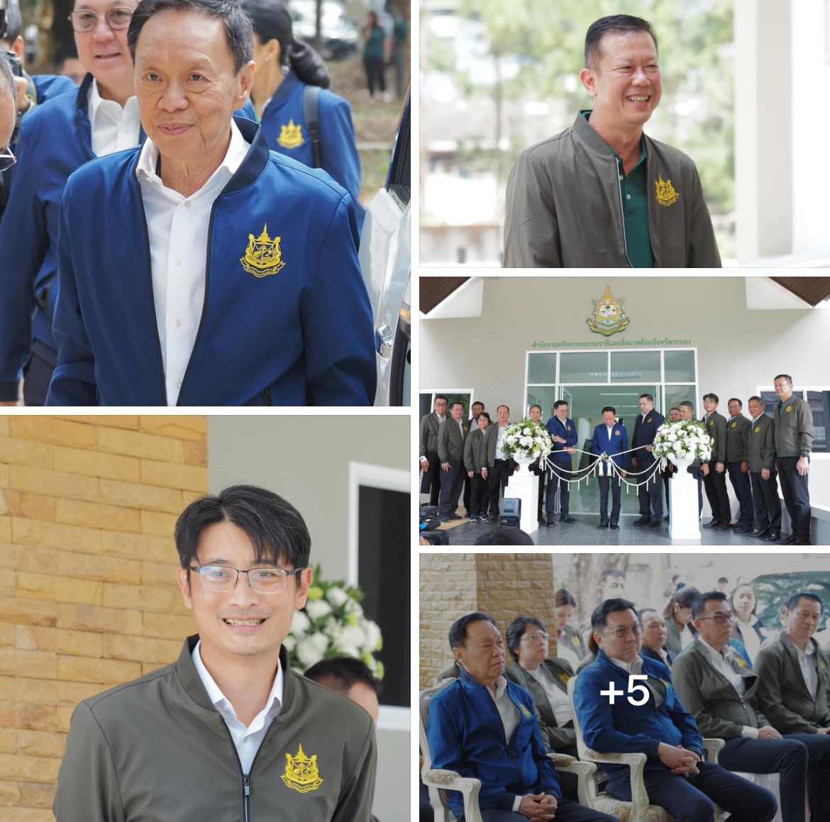 "อธิบดี ทช." ร่วมพิธีเปิด ทสจ.และศูนย์ประสานการเปลี่ยนแปลงสภาพภูมิอากาศ จ.ระนอง
