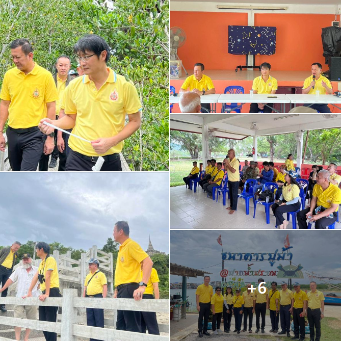 อธิบดี ทช. นำทีมลุย!! เยี่ยมชมเส้นทางศึกษาธรรมชาติป่าชายเลน วัดเขาไกรลาศ พร้อมให้กำลังใจกลุ่มประมงพื้นบ้าน ปากน้ำปราณ จ.ประจวบคีรีขันธ์