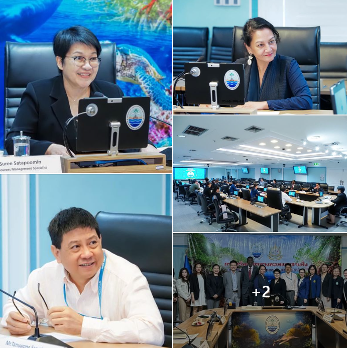 กรมทะเล หารือสำนักงาน IOC/WESTPAC UN และผู้ประสานงานด้านการตอบสนองต่อวิกฤตการณ์สภาพภูมิอากาศสำหรับปรากฏการณ์เอลนีโญและลานีญา ประจำกรุงไนโรบี