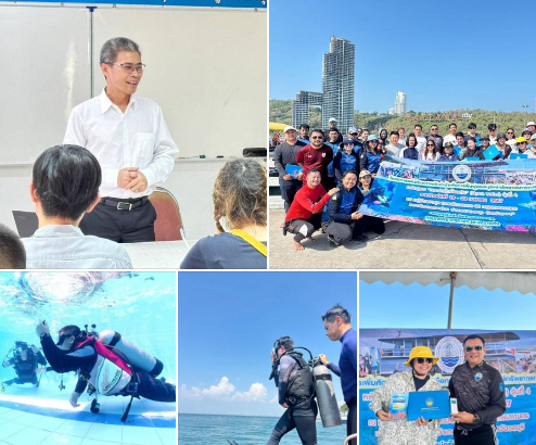 กรมทะเล จัดฝึกอบรมดำน้ำ open water รุ่นที่ 4 ประจำปี 2567