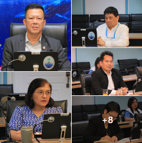 รองชิดชนก นั่งหัวโต๊ะประชุม 3 วาระ กฐินพระราชทาน ทช. ข้อมูลข่าวสารกรมฯ  คัดเลือกผู้ที่สมควรได้รับเครื่องหมาย “รักษ์ทะเลยิ่งชีพ”