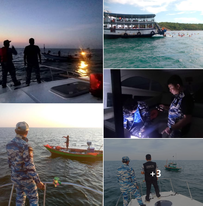 กรมทะเล ออกปฏิบัติงานลาดตระเวนเชิงคุณภาพทางทะเล (Smart Marine Patrol) พื้นที่คุ้มครองหมู่เกาะมัน จังหวัดระยอง
