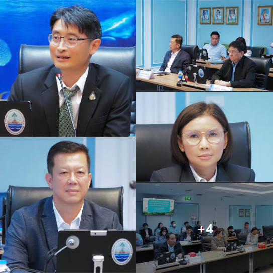 กรมทะเล จัดประชุมชี้แจงแนวทางการดำเนินงานโครงการปลูกป่าชายเลน เพื่อประโยชน์จากคาร์บอนเครดิต