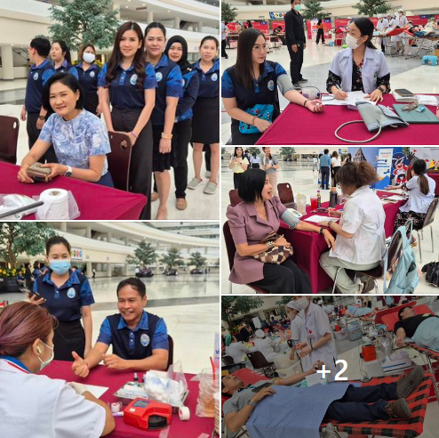 กรมทะเล เข้าร่วมบริจาคโลหิตเพื่อถวายเป็นพระราชกุศล เนื่องในวโรกาสเฉลิมพระชนมพรรษา 6 รอบ 72 พรรษา