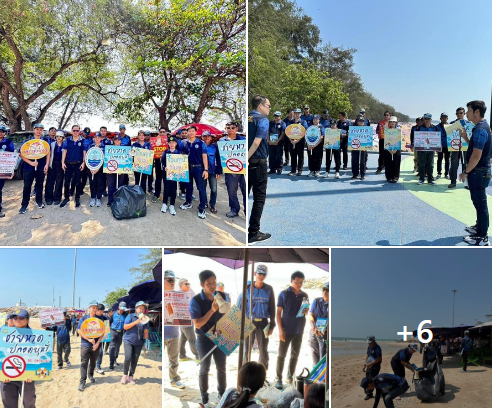 กรมทะเล ร่วมรณรงค์ประชาสัมพันธ์ โครงการชายหาดปลอดบุหรี่