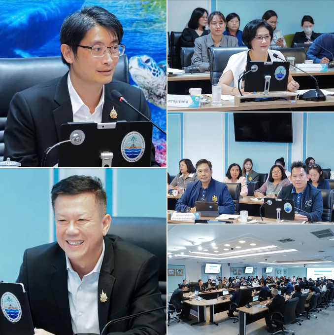 กรมทะเล ประชุมผู้บริหารกรมทรัพยากรทางทะเลและชายฝั่ง ครั้งที่ 12/2567