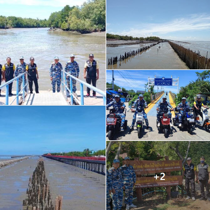 กรมทะเลชายฝั่ง ปฏิบัติการลาดตระเวน ป้องกัน เฝ้าระวังรักษาพื้นที่ป่าชายเลน ผ่านระบบ SMART Mangrove Patrol