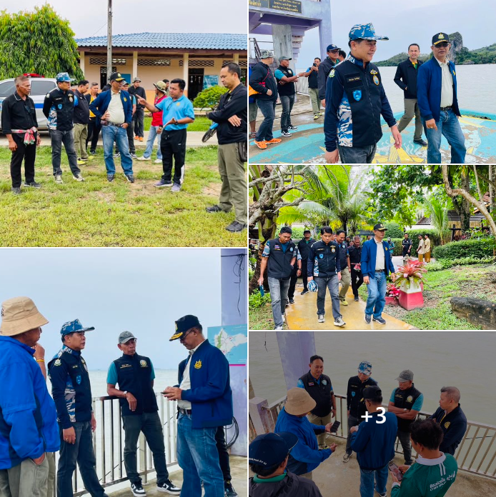กรมทะเลชายฝั่ง เข้าพื้นที่เตรียมสถานที่การลงพื้นที่ตรวจราชการ ของ รมว.ทส.