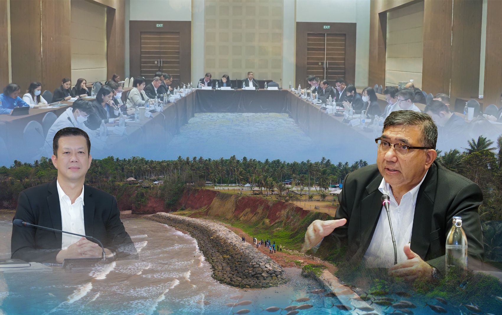 กรมทะเล ประชุมคณะอนุกรรมการจัดทำรายงานสถานการณ์ด้านทรัพยากรทางทะเลและชายฝั่ง และการกัดเซาะชายฝั่งของประเทศ