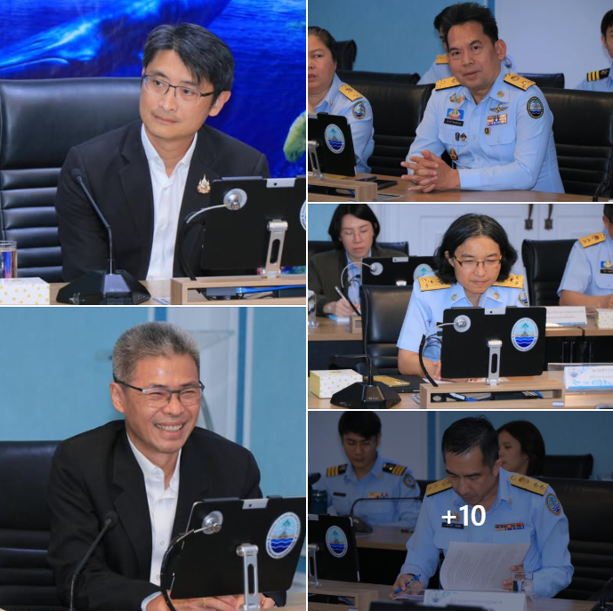 กรมทะเล ร่วมกับ ปตท.สผ. ประชุมคณะอำนวยการและคณะทำงาน ภายใต้บันทึกความเข้าใจฯ การอนุรักษ์ทะเลเพื่อชีวิต (Ocean for Life) ครั้งที่ 1 ประจำปี 2568