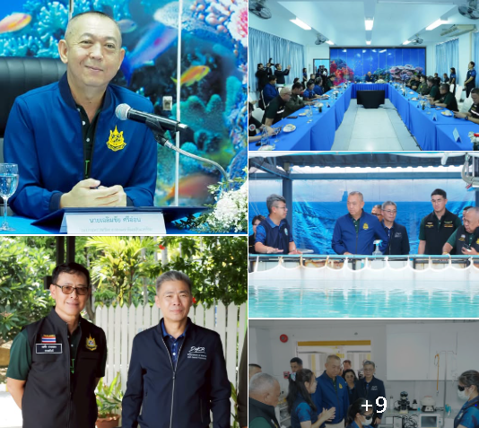 รมว.ทส. ลงพื้นที่ จ.ภูเก็ต ติดตามความคืบหน้าการพัฒนาโครงการอนุรักษ์ทรัพยากรทางทะเล เพื่อตอกย้ำความสำเร็จสู่การใช้ประโยชน์อย่างสมดุล