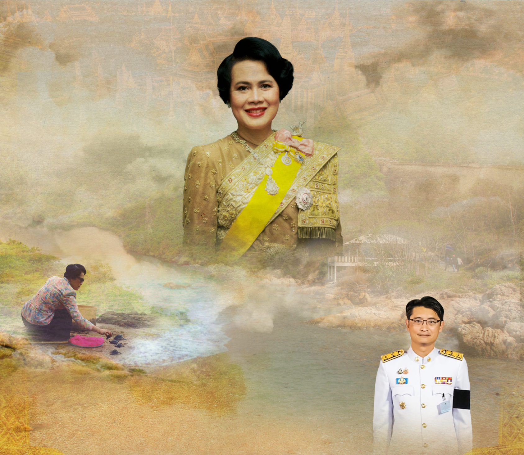 กรม ทช. ผลัดเวรเฝ้าฯ พระพิธีธรรมสวดพระอภิธรรมพระบรมศพ สมเด็จพระนางเจ้าสิริกิติ์ พระบรมราชชนนีพันปีหลวง