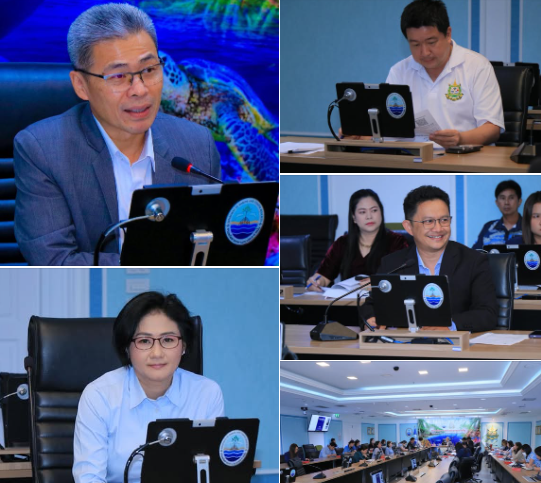กรมทะเล ประชุมคณะทำงานส่งเสริม และเสริมสร้างการขับเคลื่อนคุณธรรมของเจ้าที่กรมฯ ครั้งที่ 1/2568