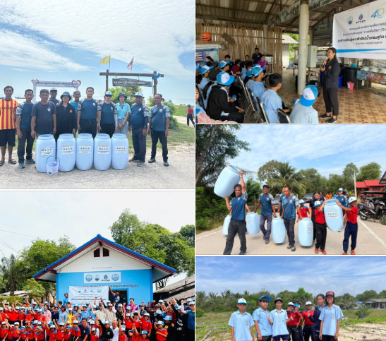 สำนักงานทรัพยากรทางทะเลและชายฝั่งที่ 4 ผนึกกำลังชุมชนบ้านหาดสมบูรณ์ ปล่อยปูม้า–เก็บขยะ–ปลูกต้นไม้ชายหาด