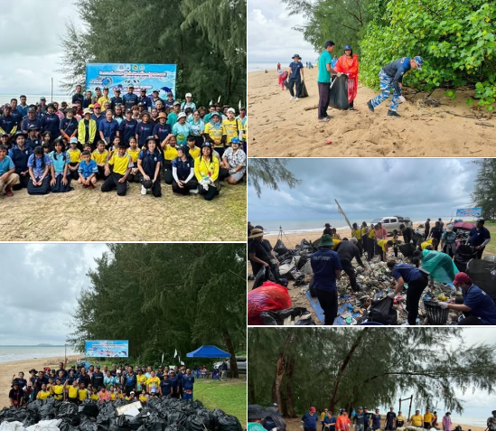 เก็บขยะเกาะคอเขา รับวันทะเลโลก