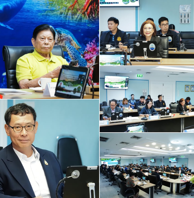 กรมทะเล นัดประชุมคณะอนุกรรมการด้านบริหารจัดการทรัพยากรป่าชายเลนและป่าชายหาด ภายใต้คณะกรรมการฯ ครั้งที่ 1/2568