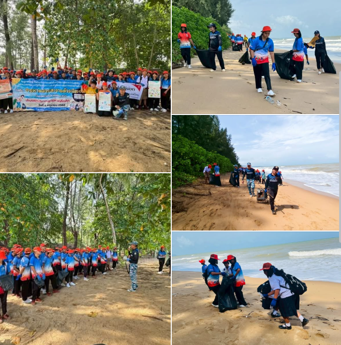สทช.6 ร่วมกิจกรรมเก็บขยะชายหาดโครงการ “ชายหาดสวยด้วยมือเรา”