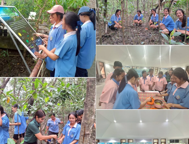 กรมทะเลชายฝั่ง ต้อนรับคณะครู และนักเรียน ชุมนุม World Science จาก โรงเรียนสวนกุหลาบวิทยาลัยนครศรีธรรมราช จังหวัดนครศรีธรรมราช
