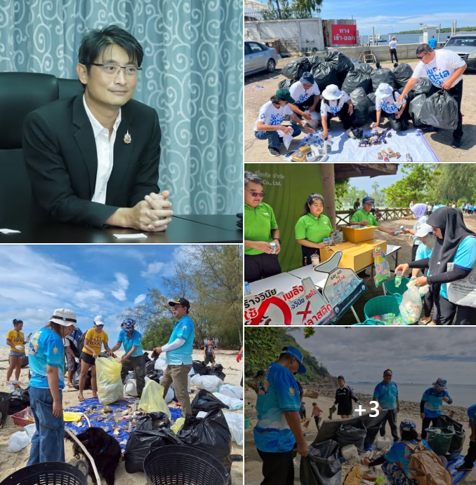 กรมทะเล รวมพลัง 31 เกาะทั่วไทย จัดกิจกรรม 30+ Islands Clean-Up เนื่องในวันทะเลโลก เก็บขยะได้กว่า 24.8 ตัน