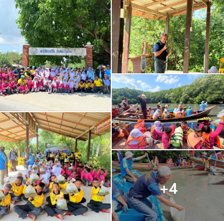 สทช.9 จัดกิจกรรมปล่อยพันธุ์สัตว์น้ำ ภายใต้โครงการจัดทำเขตพิทักษ์ป่าชายเลน รักษ์สัตว์น้ำ