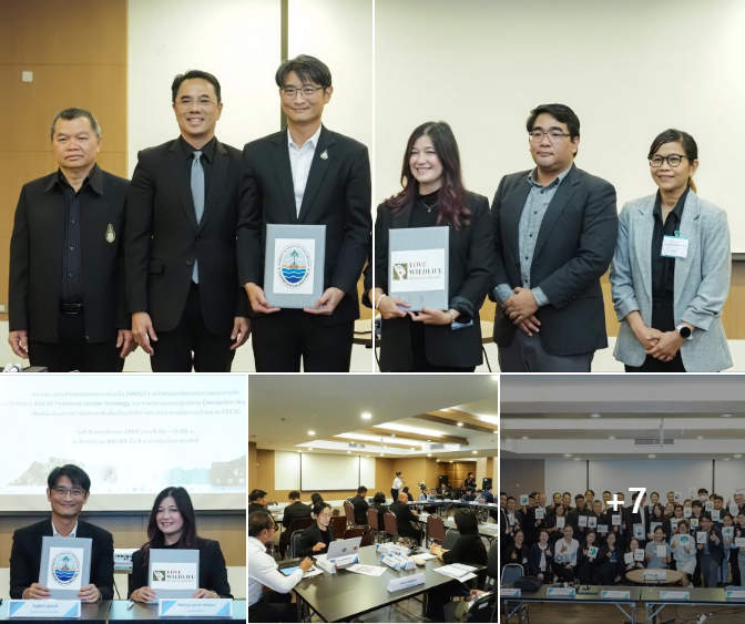 กรมทะเล MOU 30×30 Ocean Strategy เร่งขยายพื้นที่อนุรักษ์ทะเลไทย 30% ภายในปี 2030