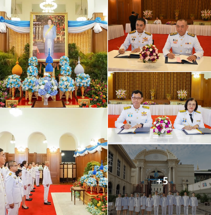 ทช. ร่วมลงนามถวายพระพร สมเด็จพระนางเจ้าสิริกิติ์ พระบรมราชินีนาถ พระบรมราชชนนีพันปีหลวง เนื่องในโอกาสวันเฉลิมพระชนมพรรษา 93 พรรษา