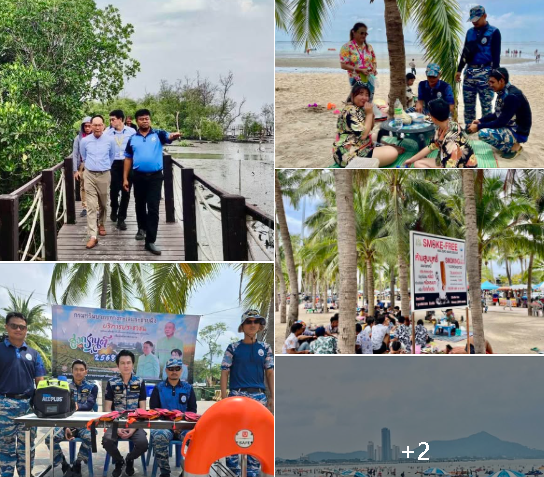 สทช.2 ปฏิบัติหน้าที่ประจำศูนย์อำนวยการความสะดวกและรักษาความปลอดภัยแก่นักท่องเที่ยวในช่วงเทศกาลสงกรานต์ 2568