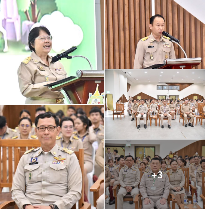 กรมทะเล ร่วมเป็นเกียรติในพิธีเปิดอบรมข้าราชการใหม่ หลักสูตร “การเป็นข้าราชการที่ดี” รุ่น 48
