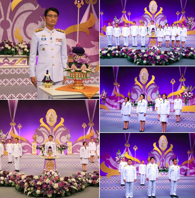 กรมทะเลบันทึกเทปถวายพระพรชัยมงคล สมเด็จพระนางเจ้าสุทิดาฯ เนื่องในวันเฉลิมพระชนมพรรษา 3 มิถุนายน 2568