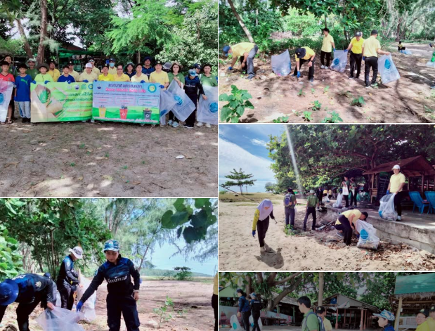 กรมทะเลชายฝั่ง ร่วมกับสำนักงานทรัพยากรธรรมชาติและสิ่งแวดล้อมจังหวัดสงขลา, สำนักงานสิ่งแวดล้อมและควบคุมมลพิษที่ 16 และเทศบาลนครสงขลา ดำเนินการประชาสัมพันธ์ส่งเสริมให้ใช้บรรจุภัณฑ์ที่เป็นมิตรต่อสิ่งแวดล้อม ณ หาดสมิหลา ตำบลบ่อยาง อำเภอเมือง จังหวัดสงขลา