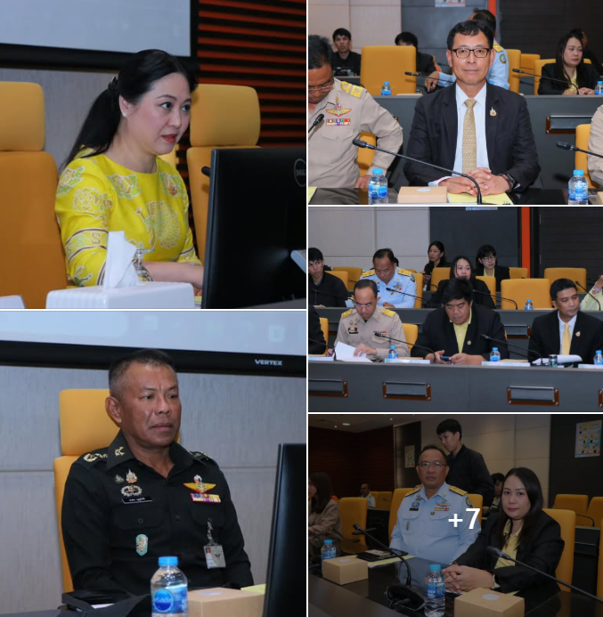 รองอธิบดี ทช. ร่วมประชุมคณะทำงานที่ปรึกษาด้านการปรับปรุงแผนที่แนวเขตที่ดินของรัฐแบบบูรณาการฯ