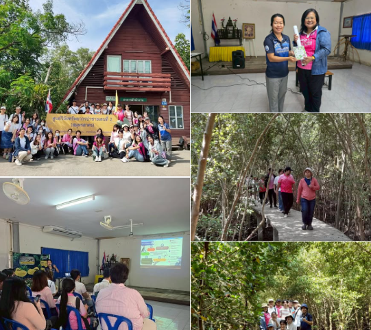 สวล. เสริมสร้างประสบการณ์แก่เยาวชน จัดกิจกรรมศึกษาระบบนิเวศป่าชายเลนและชายฝั่งทะเล