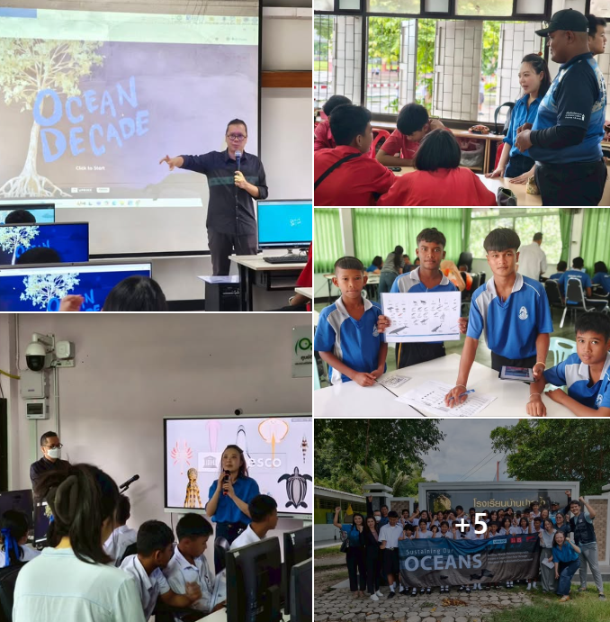 ร่วมสร้างอนาคตทะเลอย่างยั่งยืน! นักเรียนระนองร่วมทดสอบสื่อการเรียนรู้แนวใหม่ด้านการอนุรักษ์ทะเลและชายฝั่ง