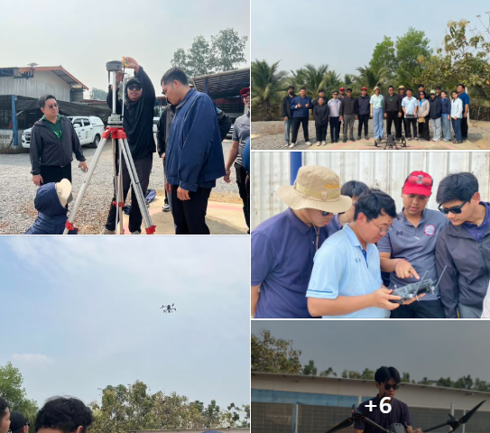 กรม ทช. จัดอบรมการใช้อากาศยานไร้คนขับ (Drone LiDAR) พร้อมอุปกรณ์และระบบโปรแกรมซอฟต์แวร์
