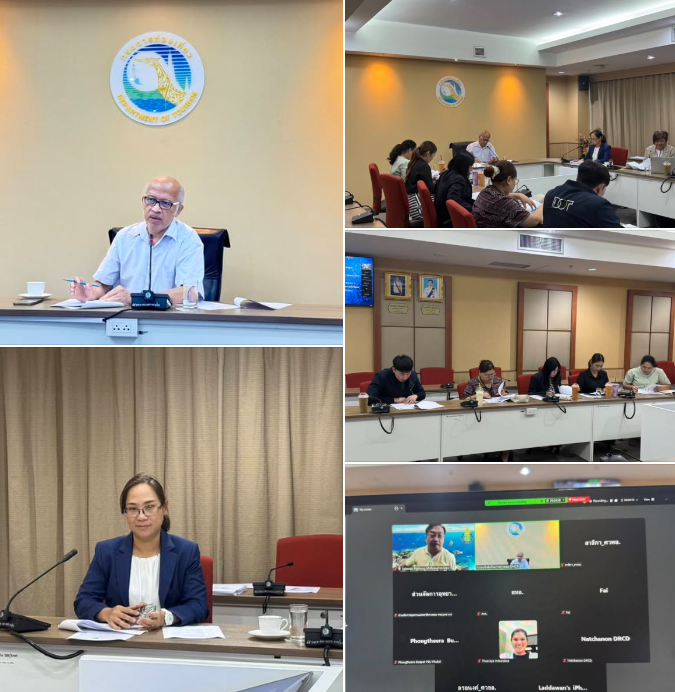 กรมทะเลชายฝั่ง จัดประชุมคณะทำงานดำเนินการยกระดับมาตรฐานผู้ประกอบการท่องเที่ยวทางทะเลตามแนวทางการดำเนินการที่เป็นมิตรต่อสิ่งแวดล้อม (Green fins) ครั้งที่ 2/2568 ณ ห้องประชุม 5 ชั้น 2 กรมการท่องเที่ยว