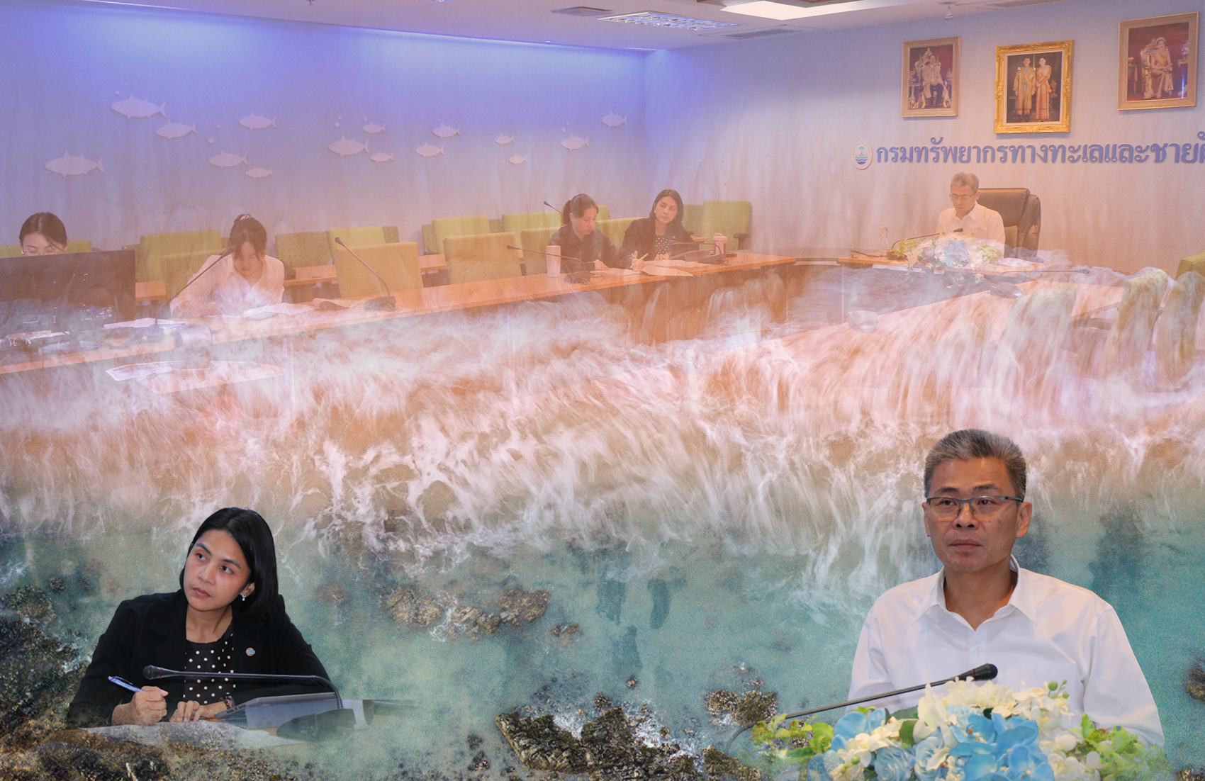 กรม ทช. เข้าร่วมการประชุม Inception Meeting of COBSEA Task Force ผ่านระบบการประชุมทางไกล