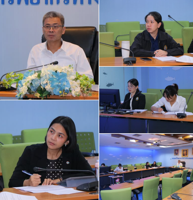 กรม ทช. เข้าร่วมการประชุม Inception Meeting of COBSEA Task Force ผ่านระบบการประชุมทางไกล