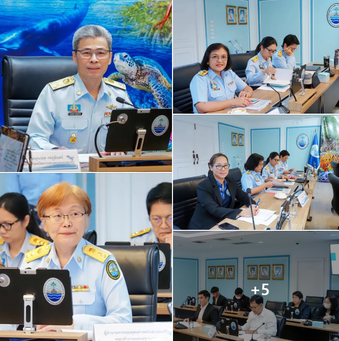 กรมทะเล ประชุมเข้ม! คณะทำงานขับเคลื่อนเป้าหมายการพัฒนาที่ยั่งยืนที่ 14 ครั้งที่ 1/2568