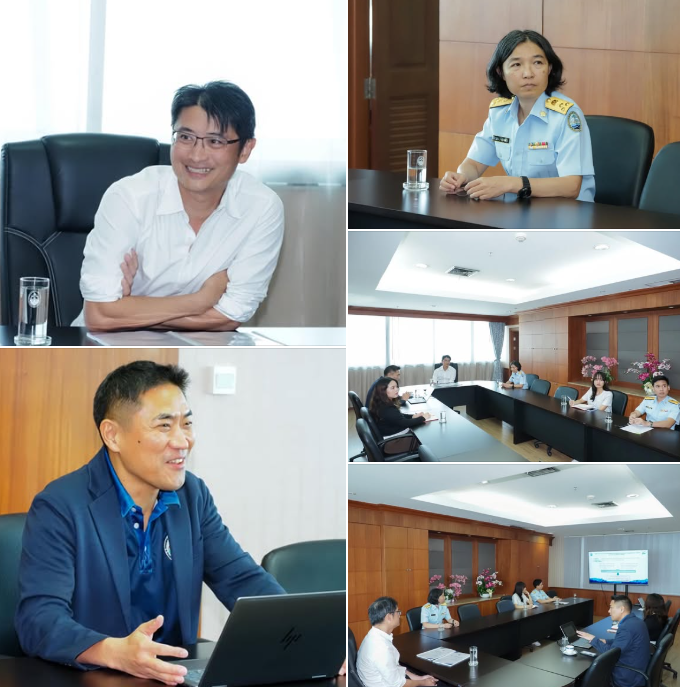 กรมทะเล หารือ JICA ติดตามผลการดำเนินงานจัดตั้งศูนย์บริหารจัดการขยะทะเลของไทย