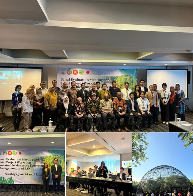 กรมทะเลชายฝั่ง เข้าร่วมประชุม ASEAN Mangrove Network (AMNET) ณ เมืองสุราบายา สาธารณรัฐอินโดนีเซีย
